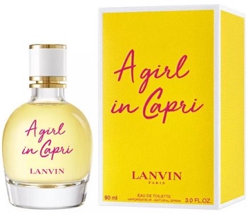 A Girl in Capri  Lanvin -    